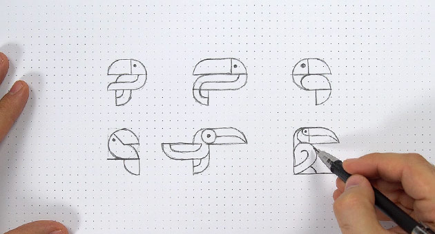 روش های یادگیری طراحی لوگو